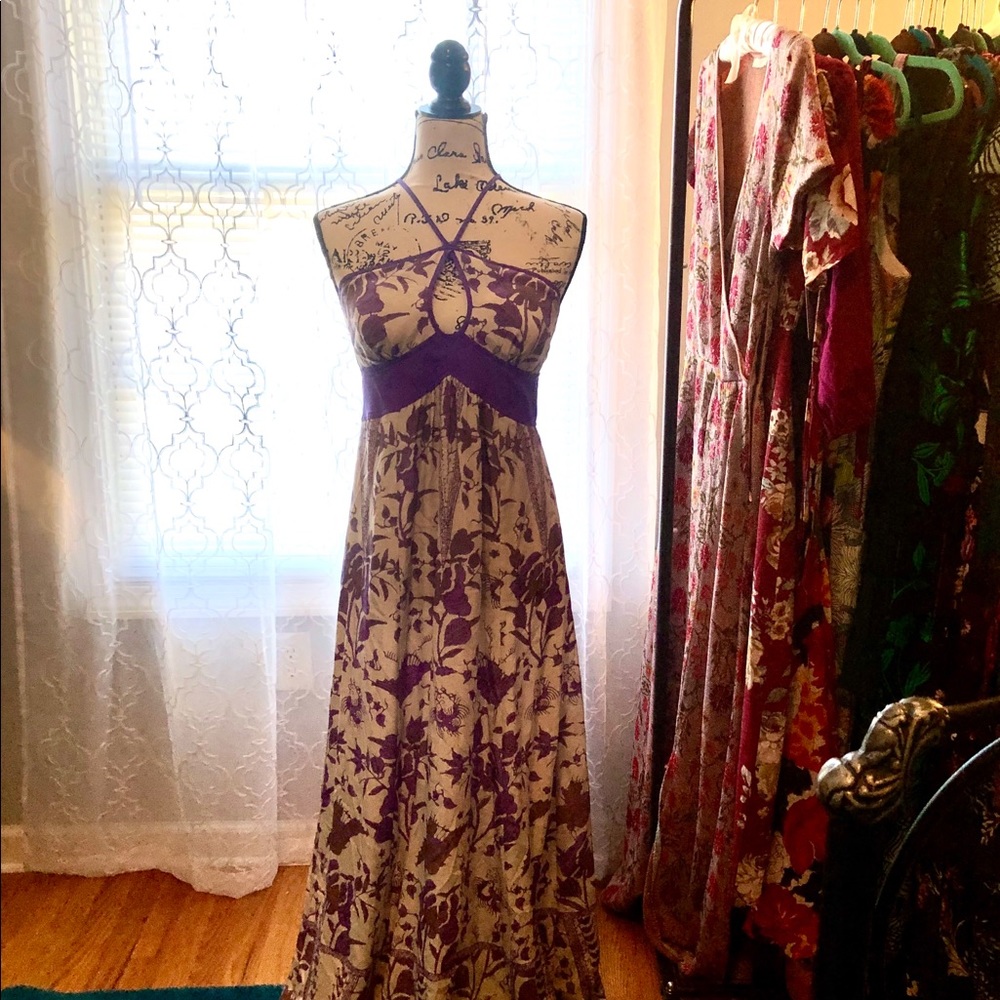 Plenty by Tracy Reese silk maxi dress size 8